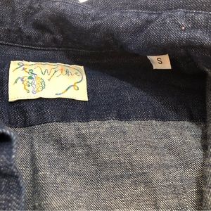 New denim shirt hand tailored